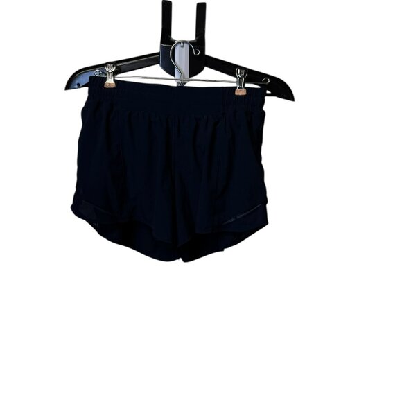 Women's Lululemon Hotty Hot Short II - Size 8 - 4" inseam - True Navy - Picture 8 of 13